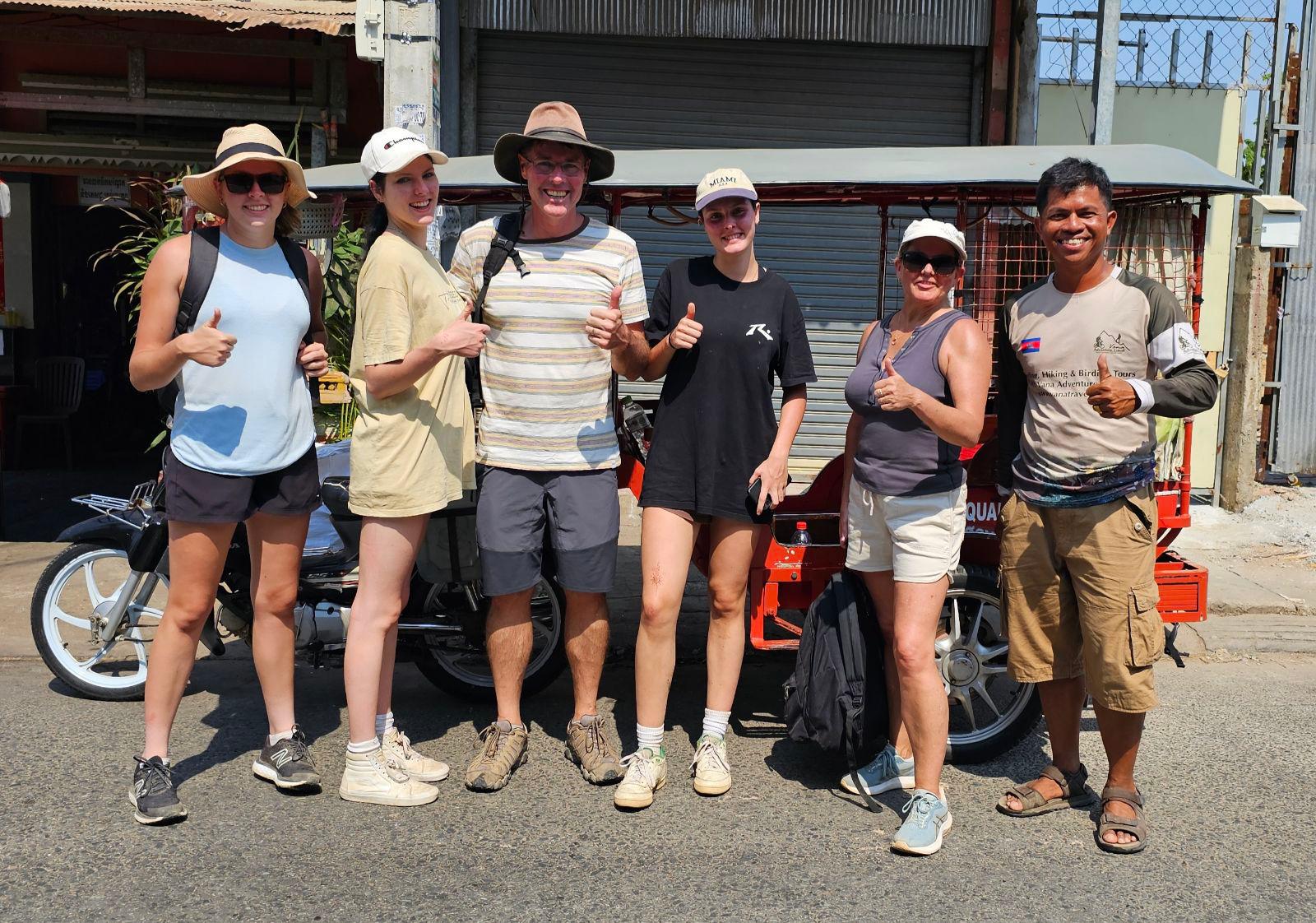 Group Tour across Cambodia's countryside