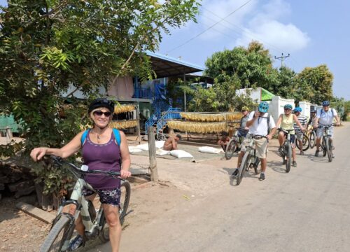 Lets experience the silk island & countryside cycling tour